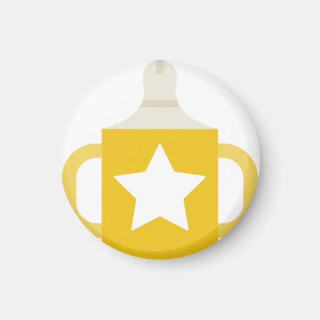 star sippy cup magnet (Front)