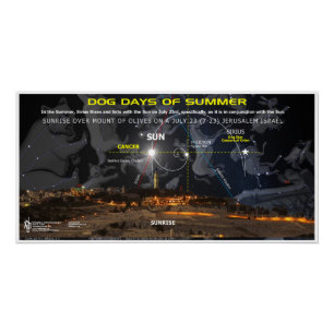 Star Sirius - Dog Days of Summer Poster