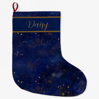 Star Skies Christmas Stocking
