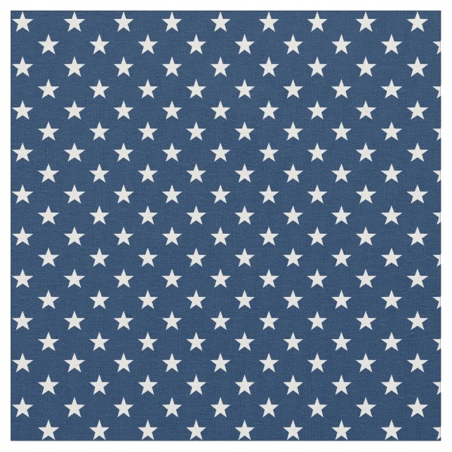 Star-Spangled 1/4" stars USA Fabric (Close Up)