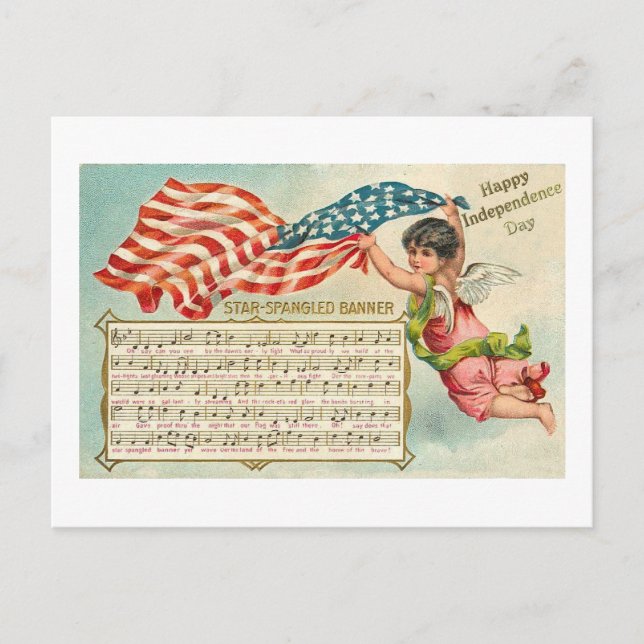 Star Spangled Banner Postcard (Front)