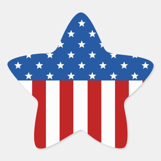 Star Spangled Banner  Sticker (Front)