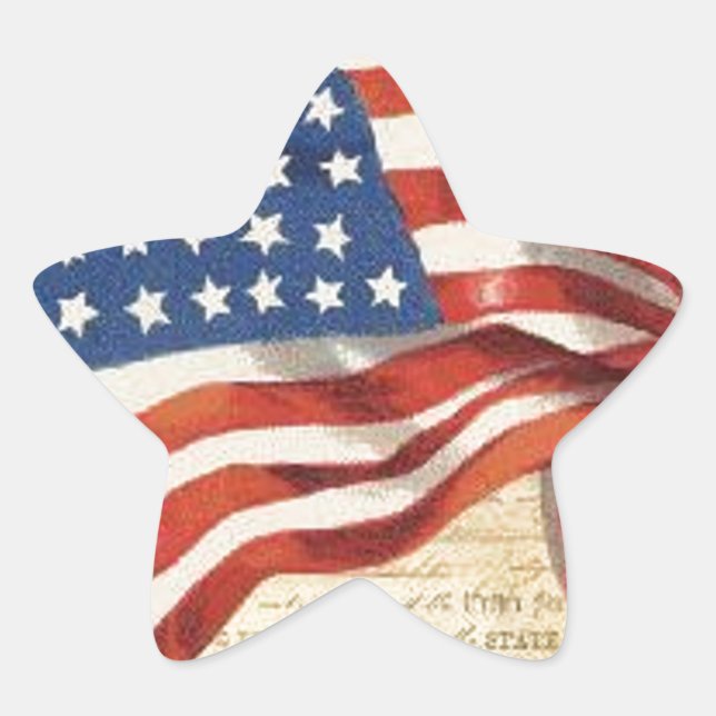 Star Spangled Banner Sticker (Front)