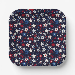 Star-Spangled Celebration Paper Plate