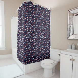 Star-Spangled Celebration  Shower Curtain