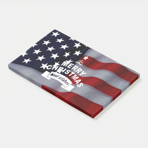 Star-Spangled Christmas: Celebrate the Season Post-it Notes
