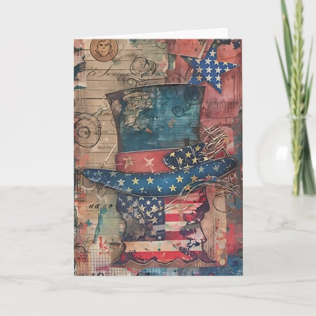Star Spangled Crown Card (Front)