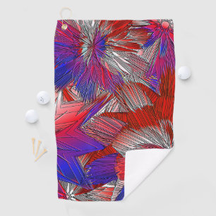 Star Spangled Golf Towel
