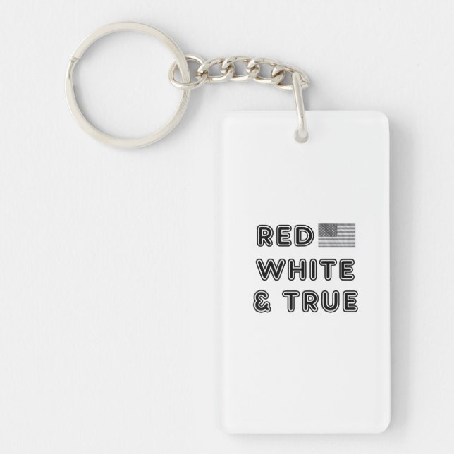 Star-Spangled Keeper Key Ring (Front)