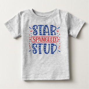 Star Spangled Stud Baby T-Shirt