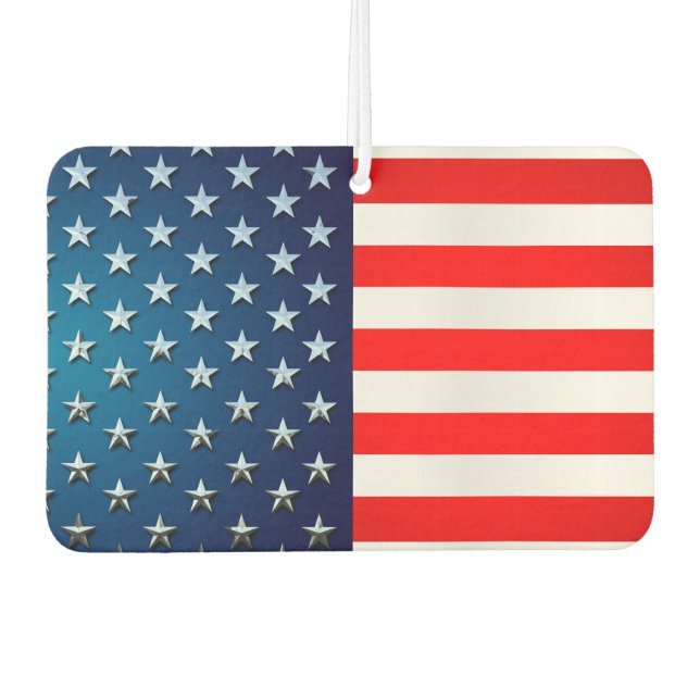 Star-Spangled Style Car Air Freshener (Front)