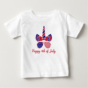 Star-Spangled Unicorn Magic Baby T-Shirt