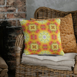 Star stellar geometric spell binding cushion