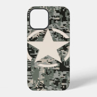 Star Stencil Style Khaki Digital Camouflage