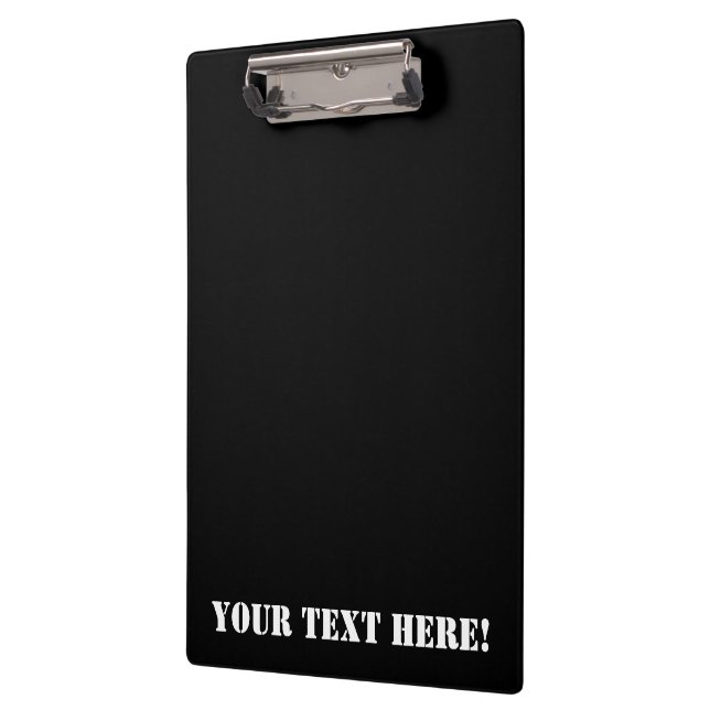 Star Stencil Vintage Digital Camo Personalise Clipboard (Left)