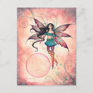 Star Stepper Fairy Fantasy Art Postcard