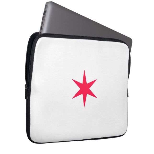 Star Stern pink Laptop Sleeve (Front Right)