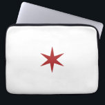 Star Stern pink Laptop Sleeve<br><div class="desc">Star Stern white and pink.</div>