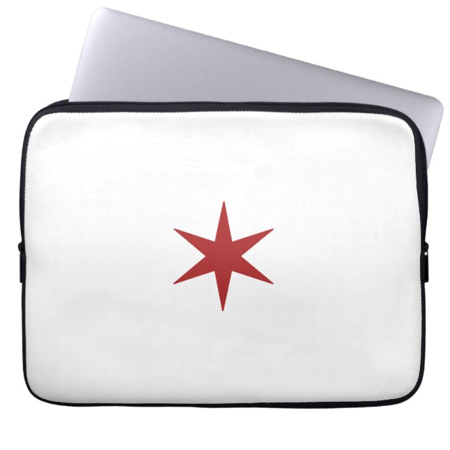 Star Stern pink Laptop Sleeve (Front)