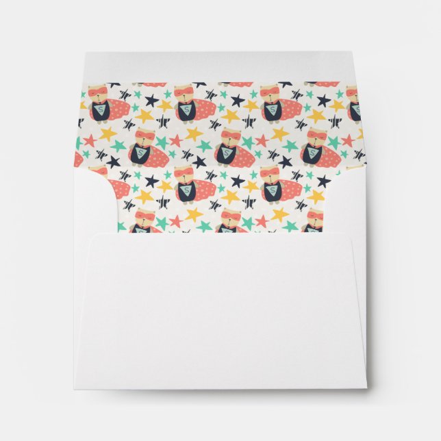 Star Super Hero Envelopes (Back (Bottom))