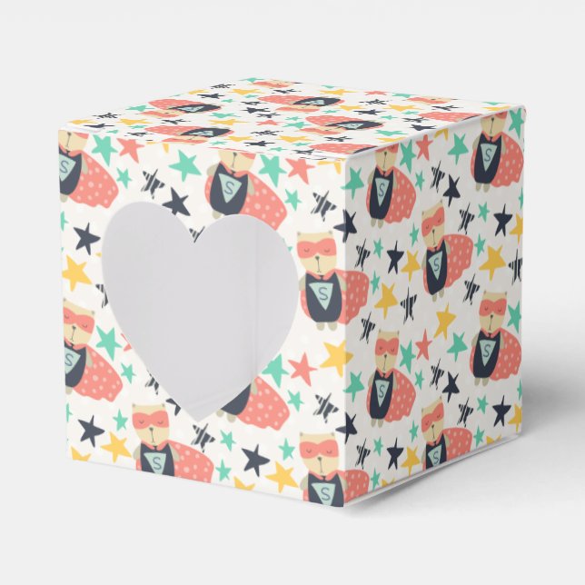 Star Super Hero Favour Box (Front Side)