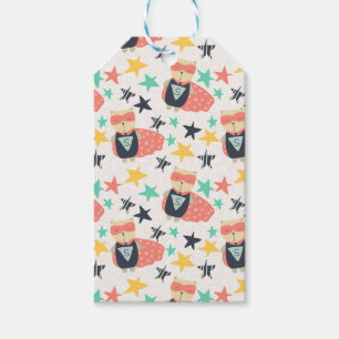 Star Super Hero Gift Tags