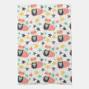 Star Super Hero Tea Towel