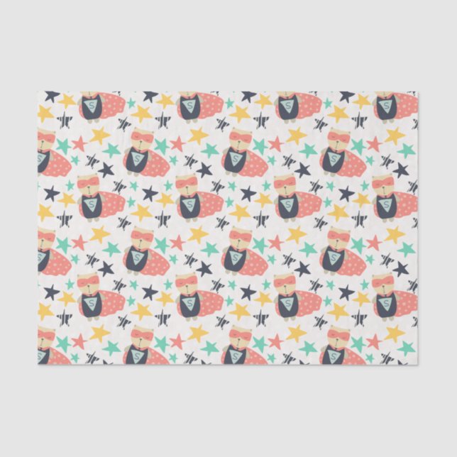 Star Super Hero Tissue Paper (Front)