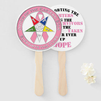 Star Supports The Cure Hand Fan