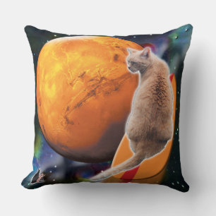 Star-Surfer Chilli Pepper Throw Pillow
