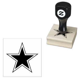 Star symbol Roundel of Belarus Rubber Stamp