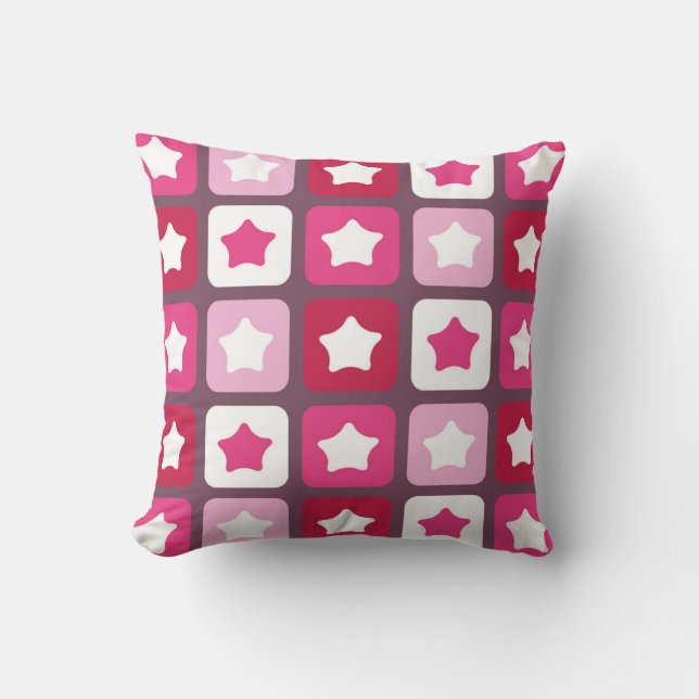 star Throw Pillow (Front)