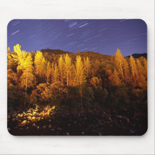 Star Trail Mousepad in Yosemite California