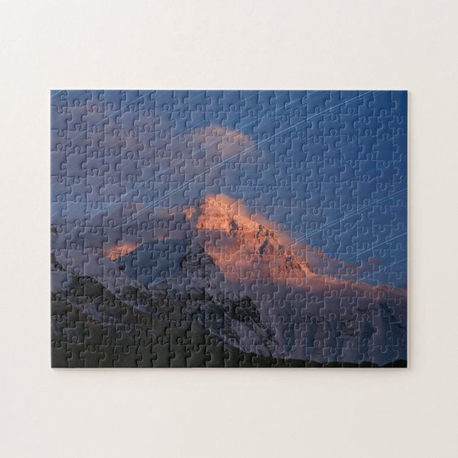 Star Trail | Mt. Everest Tibet, China Jigsaw Puzzle (Horizontal)