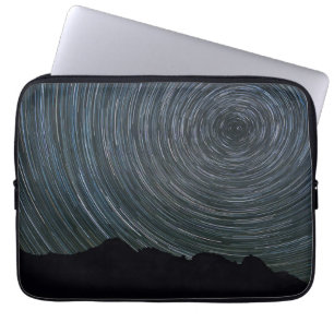 Star Trails Around Polaris   Ingalls Pass Laptop Sleeve