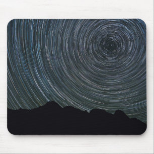 Star Trails Around Polaris   Ingalls Pass Mouse Pad