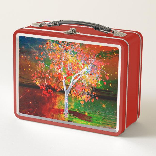 Star Tree Metal Lunchbox (Front)