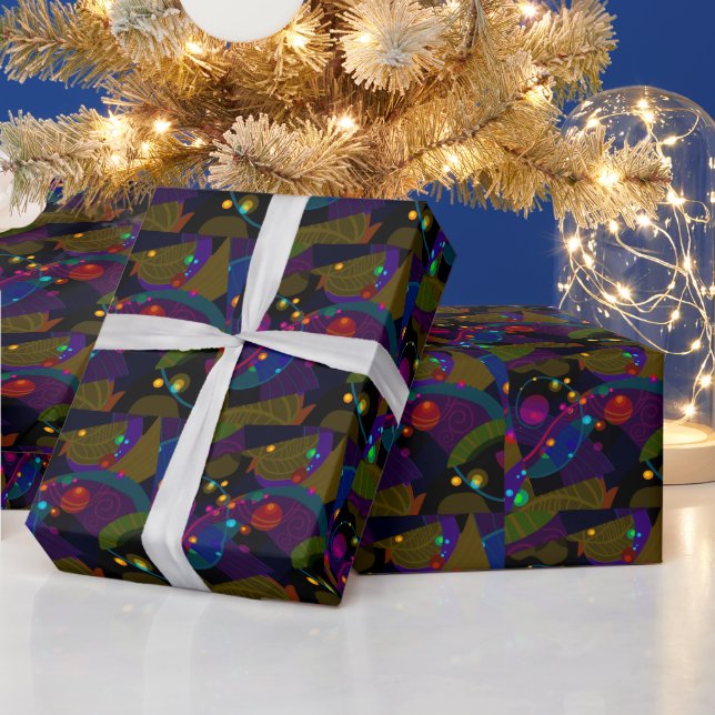 Star tree wrapping paper (Holidays)