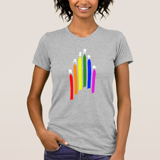 Star Trek Gay Pride T-Shirt (Front)