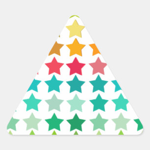 star triangle sticker