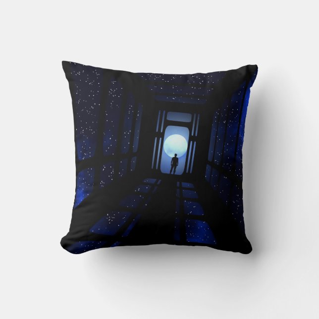Star Tunnel III/Broken Sapphire, Pillow (Front)