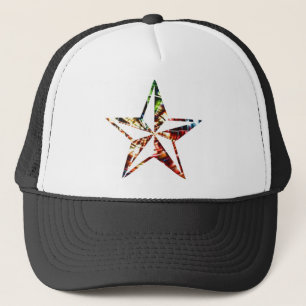 Star V6 - Sparkle Red Trucker Hat