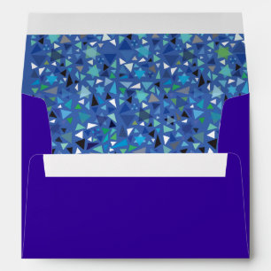 STAR WALL Bar Bat Mitzvah Invitation Envelope