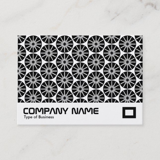 Star Wheel - Abstract Business Card (Front)