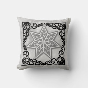 Star with elegant frame cushion