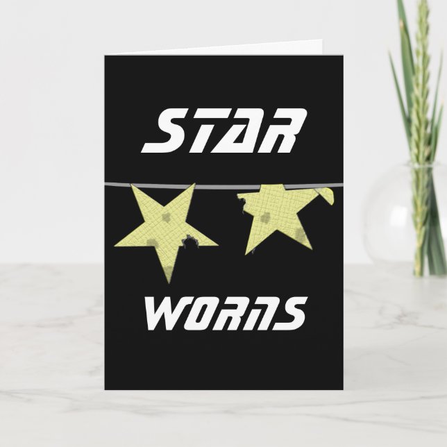 Star Worns Humour Card (Front)
