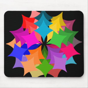 Star Wreath Mouse Pad