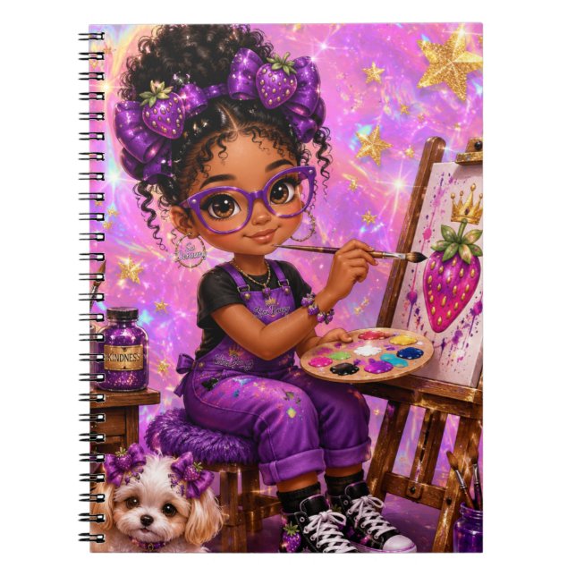StarBerry™ Creative Sparkle™ Planner Notebook (Front)