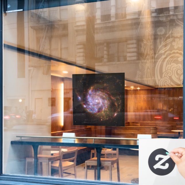 Starbirth in the Pinwheel:  M101 Galaxy (Cafe Window)