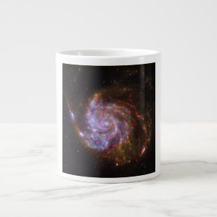 Starbirth in the Pinwheel:  M101 Galaxy Large Coffee Mug